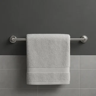 Dubbele Handdoekhouder – Chroom – Saphir Collectie