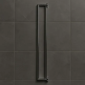 Dubbele Handdoekhouder – Wandmodel – Chroom