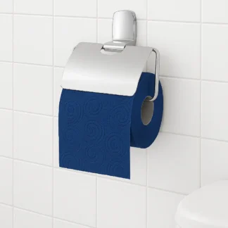 Toiletrolhouder – Groot– Metaal Chroom