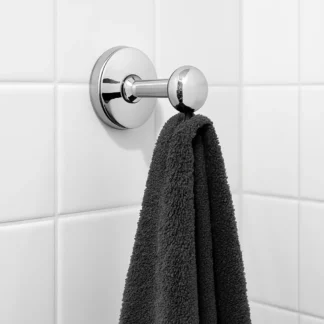 Armal Kristoine Wandhaak Chroom/Goud – Luxe Badkamer Accessoire